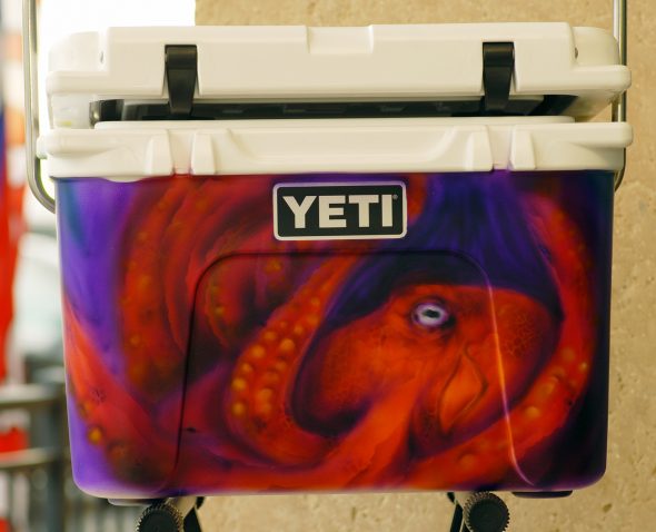 custom painted yeti coolers